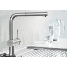 BLANCO Linus - S dřezová baterie, nerez, leštený 517184