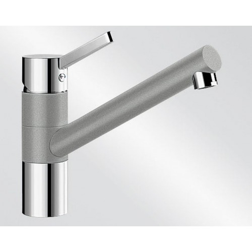 BLANCO Tivo ND dřezová baterie Silgranit-look, beztlaková, aluminium/chrom 518416 BLANCO Tivo ND dřezová baterie Silgranit-look, beztlaková, aluminium/chrom 518416