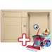 BLANCO Metra 45 S dřez Silgranit béžová champagne 513933 + ZDARMA VILEDA MOP Easy Wring
