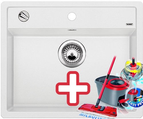 BLANCO Dalago 6 dřez Silgranit bílá, 514199 + ZDARMA VILEDA MOP Easy Wri