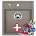 BLANCO Dalago 45 Silgranit dřez, tartufo 517317 + ZDARMA VILEDA MOP Easy Wring