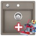 BLANCO Dalago 5 dřez Silgranit tartufo 518528 + ZDARMA VILEDA MOP Easy Wring