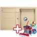 BLANCO Metra 45 S Compact dřez Silgranit béžová champagne 519567 + ZDARMA VILEDA MOP Easy Wring
