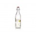 BORMIOLI Skleněná láhev GIARA zelená 1000ml 05666260