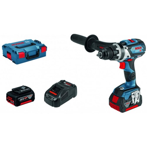 BOSCH GSR 18V-85 C Professional Aku vrtací šroubovák, 2x Aku 5,0Ah, L-Boxx 06019G0100 BOSCH GSR 18V-85 C Professional Aku vrtací šroubovák, 2x Aku 5,0Ah, L-Boxx 06019G0100