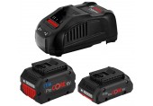 BOSCH Startovací sada 1 x ProCORE18V 4.0Ah + 1 x ProCORE18V 5.5Ah + GAL 1880 CV 1600A0214A