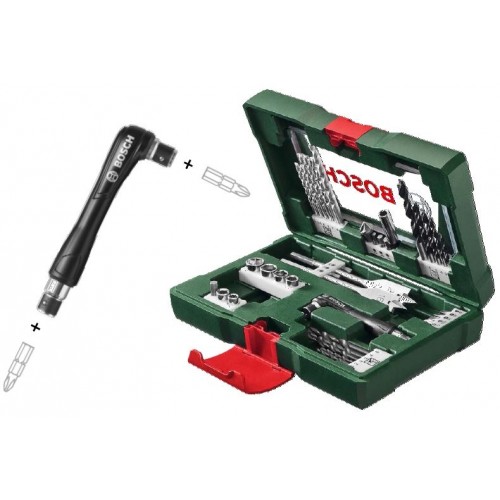 BOSCH 41 ks set šroubovacích bitů a vrtáků 2 607 017 305