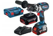 BOSCH GSB 18V-110 C Akumulátorový kombinovaný šroubovák, 2x 5,0Ah 06019G030D