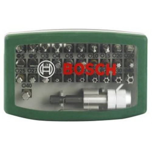 BOSCH 32dílná sada šroubovacích bitů s barevným kódováním 2607017063