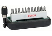 BOSCH 12dílná sada standardních šroubovacích bitů, smíšená (S, PH, PZ, T) 2608255994