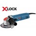 BOSCH GWX 10-125 Professional Úhlová bruska s X-LOCK, 125mm, 1000W 06017B3000