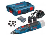 BOSCH GRO 12V-35 PROFESSIONAL Akumulátorová přímá mikrobruska 2x2.0Ah L-Boxx, 06019C5001