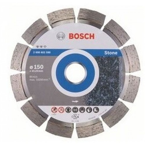 BOSCH Expert for Stone Diamantový dělicí kotouč, 150 x 22,23 x 2,4 x 12 mm 2608602590