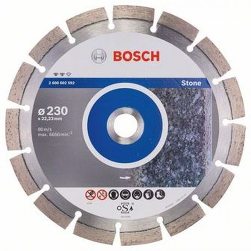 BOSCH Expert for Stone Diamantový dělicí kotouč, 230 x 22,23 x 2,4 x 12 mm 2608602592