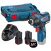 BOSCH GDR 12V-110 Akumulátorový rázový utahovák,12V, 2 x 3.0 Ah 06019E0005