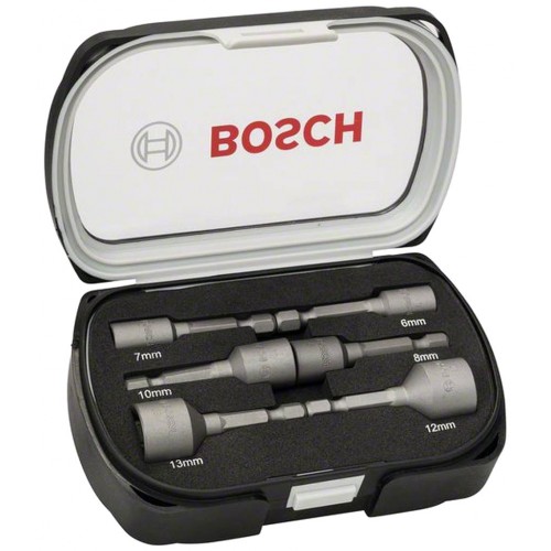 BOSCH 6dílná sada nástrčných klíčů 1/4" 2608551079