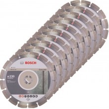 BOSCH Standard for Concrete Diamantový dělicí kotouč, 230 x 22,23 x 2,3 x 10 mm, 10ks 2608603243