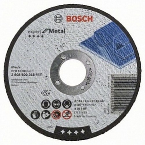 BOSCH Expert for Metal Rapido Dělicí kotouč rovný, 125x22,23x1 mm 2608603396
