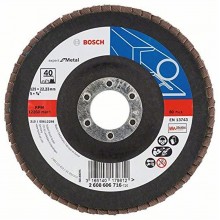 BOSCH Expert for Metal Lamelový brusný kotouč X551, 125x22,23mm, 60, 2608606717