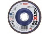 BOSCH X-LOCK Best for Metal Lamelový brusný kotouč X571, 125x22,23mm, G60 2608619210