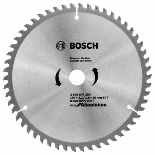 BOSCH Pilový kotouč Eco for Aluminium, 190x1,6 mm 2608644390