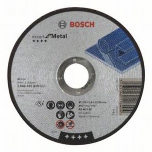 BOSCH Dělicí kotouč rovný Expert for Metal, 125x22,23x1,6 mm 2608600219