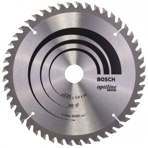 BOSCH Pilový kotouč Optiline Wood, 235x2,8/1,8 mm 2608640727