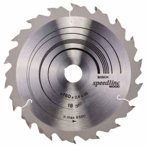 BOSCH Pilový kotouč Speedline Wood, 160x2,4/1,6 mm 2608640787 BOSCH Pilový kotouč Speedline Wood, 160x2,4/1,6 mm 2608640787
