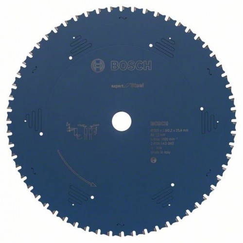 BOSCH Pilový kotouč do okružních pil Expert for Steel, 305x2,6/2,2 mm 2608643060