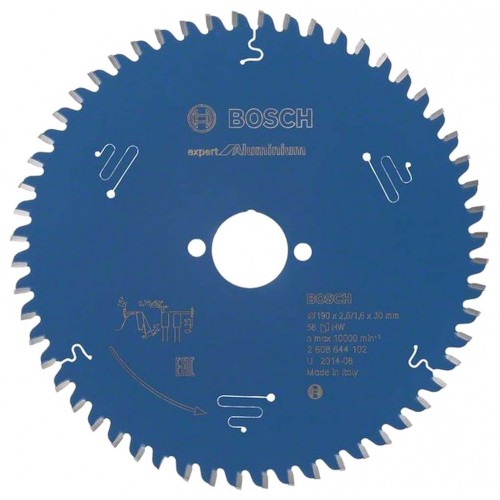 BOSCH Pilový kotouč Expert for Aluminium, 190x2,6/1,6 mm 2608644102