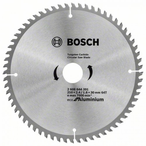 BOSCH Pilový kotouč Eco for Aluminium, 210x1,8 mm 2608644391