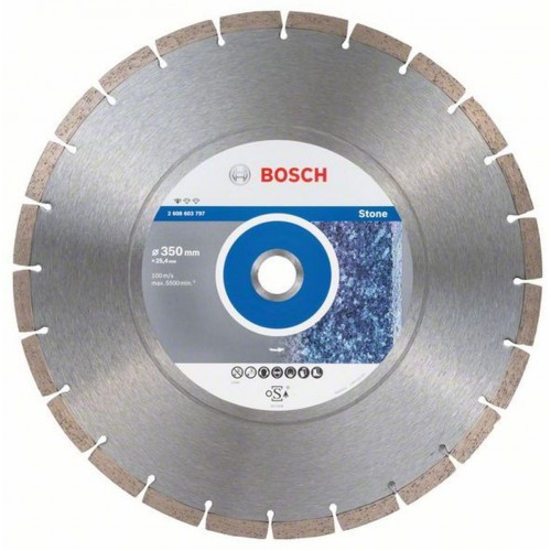BOSCH Standard for Stone Diamantový dělicí kotouč, 350x25,40x3,1x10mm 2608603797 BOSCH Standard for Stone Diamantový dělicí kotouč, 350x25,40x3,1x10mm 2608603797
