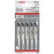 BOSCH Pilový plátek do kmitací pily T 101 B, 100 mm, 5 ks 2608630030