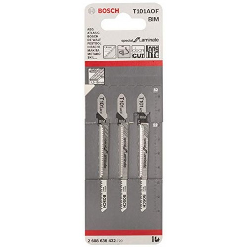 BOSCH Pilový plátek do kmitací pily T 101 AOF, 83 mm, 3 ks 2608636432 BOSCH Pilový plátek do kmitací pily T 101 AOF, 83 mm, 3 ks 2608636432