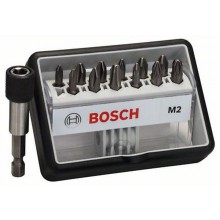 BOSCH (12+1) dílná sada šroubovacích bitů Robust Line, M Extra-Hart 2607002564