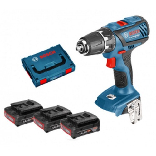 BOSCH GSR 14,4-2-LI Plus Vrtací šroubovák + 3 x 2,0 Ah Li-ion + L-Boxx 0615990H1L BOSCH GSR 14,4-2-LI Plus Vrtací šroubovák + 3 x 2,0 Ah Li-ion + L-Boxx 0615990H1L
