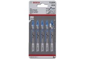 BOSCH Pilový plátek do kmitací pily T 118 A, 92 mm, 5 ks 2608631013