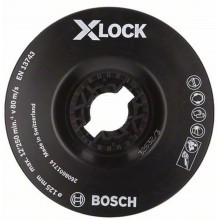 BOSCH Opěrný talíř systému X-LOCK, 125 mm, jemný 2608601714