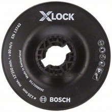 Příslušenství k BOSCH Opěrný talíř systému X-LOCK, 125 mm, hrubý 2608601716
