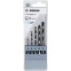BOSCH HSS PointTeQ Hex Spirálový vrták, sada 5 ks 2607002824