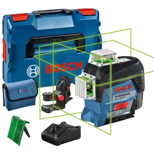 BOSCH GLL 3-80 CG Liniový laser + BM 1 Univerzální držák 0601063T00