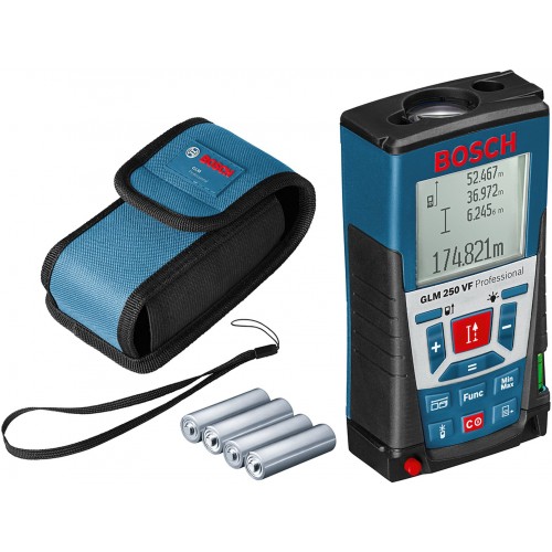 BOSCH GLM 250 VF laserový dálkoměr 0601072100 BOSCH GLM 250 VF laserový dálkoměr 0601072100