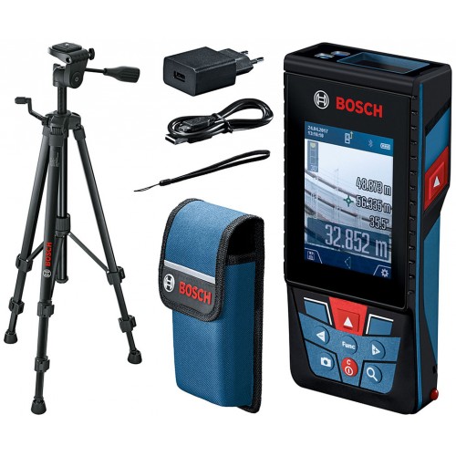 BOSCH GLM 120 C Professional Laserový dálkoměr vzdáleností + BT 150 Stavební stativ 0601072F01 BOSCH GLM 120 C Professional Laserový dálkoměr vzdáleností + BT 150 Stavební stativ 0601072F01