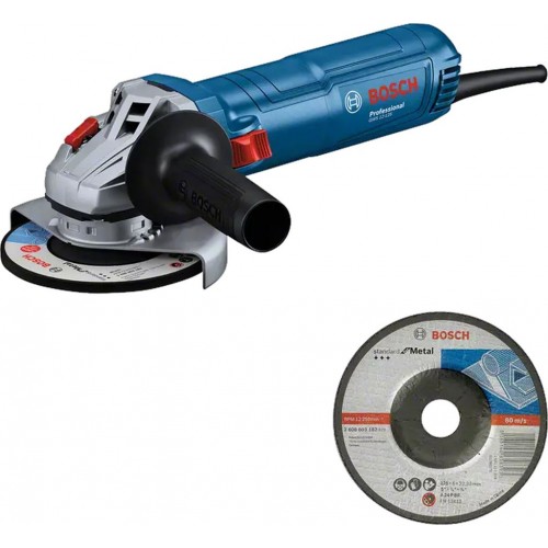 BOSCH GWS 12-125 PROFESSIONAL Úhlová bruska + hrubovací kotouč 06013A6100