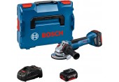 BOSCH GWS 18V-10 P Úhlová bruska, 2x 5,0Ah, L-BOXX 06019J4101