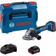 BOSCH GWS 18V-10 P Úhlová bruska, 2x 5,0Ah, L-BOXX 06019J4101