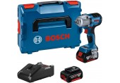 BOSCH GDS 18V-450 PC Akumulátorový rázový utahovák, L-BOXX, GAL 18-40, 2x 5.0Ah 06019K4103