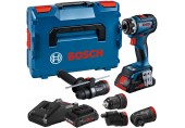 BOSCH GSR 18V-90 FC Vrtací šroubovák, 2x 4,0Ah, GAL 18V-40, L-BOXX 136 06019K6200