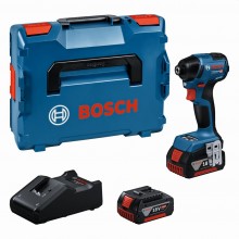 BOSCH GDR 18V-220 C PROFESSIONAL Rázový utahovák, L-BOXX 136, 2×5.0Ah 06019L6003