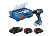 BOSCH GSR 18V-65 PROFESSIONAL Vrtací šroubovák, 2× GBA 4.0Ah, L-Boxx 06019N3207